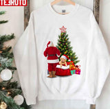 Happy Xmas Holiday Christmas Joy Dwarf Stocking Unisex Sweatshirt