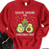 Guacin Around The Christmas Tree Unisex Sweatshirt
