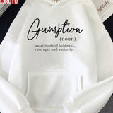 Gumption Definition Word Nerd Unisex T-Shirt