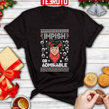 Impish Or Admirable Dwight Schrute Ugly Christmas Unisex Sweatshirt