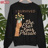 I Survived The Eras Tour Aethetics Unisex T-Shirt