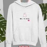 Boo You Whore Pink Ghost Halloween Unisex Sweatshirt
