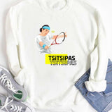 Greek Tennis Player Tsitsipas Stefanos Tsitsipas Unisex T-shirt