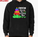 Crocin Around The Christmas Tree Lights Xmas Unisex Sweatshirt