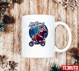 Flying On A Motorcycle For Enthusiasts Lovers Riders Unisex Sweatshirt