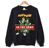 In The Army Laverne &amp; Shirley Unisex Sweatshirt
