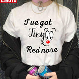 I've Got Tiny Red Nose Cute Gift Rednose Happy Face Unisex Sweatshirt