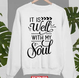 It Is Well With My Soul Aesthetic Art Unisex Sweatshirt