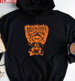 Creeping Closer To Halloween Scary Pumpkin Head Unisex Sweatshirt