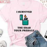I Survived The Eras Tour Presale Unisex T-Shirt