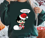 Izuku Midoriya Boku No Hero Academia Christmas Day Version Unisex Sweatshirt