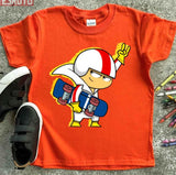 Funny Skateboard Boy Kick Buttowski Unisex T-Shirt